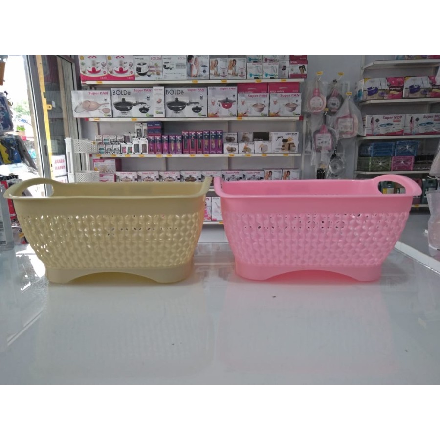 Keranjang Mini Segi Storage 22x15x10cm - Keranjang Kecil Serbaguna