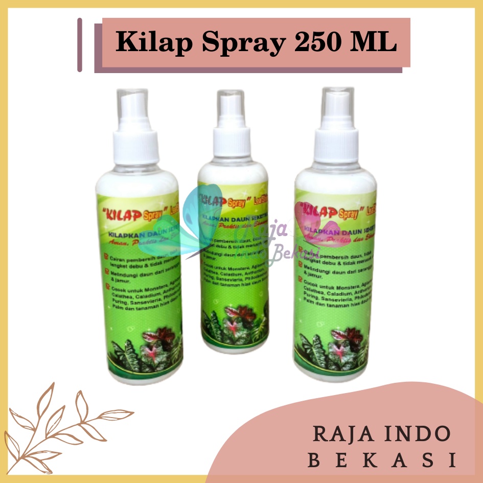 Kilap Spray leafshine 250 ml Pengkilap Daun Seketika Lebih Efisien Semir Pengkilap Daun - Kilap Daun SPRAY 250 ML Pengkilap Daun Seketika Lebih Efisien kilap daun spray 250 ml