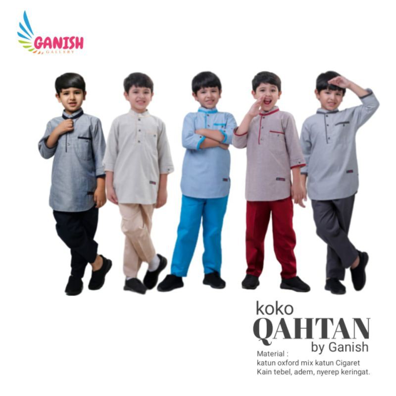 BAJU KOKO ANAK QAHTAN GANISH GALLERY