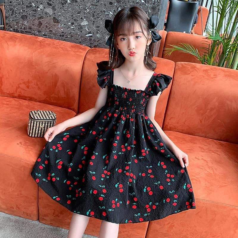 Dress Anak Perempuan Cherry Fruity