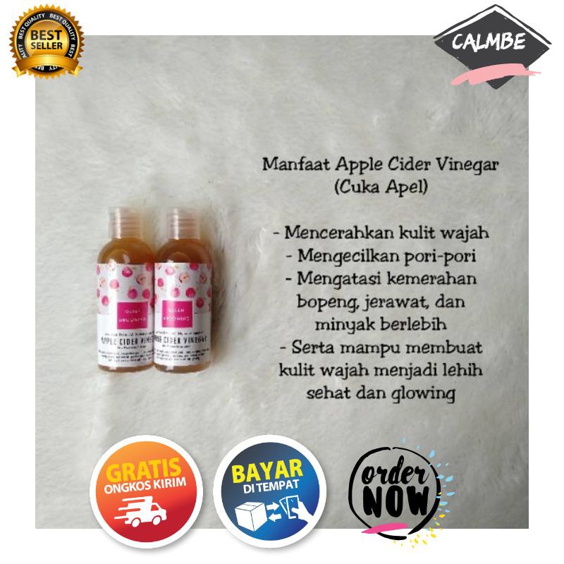 

B11 Toner Cuka Apel Murni Apple Cider Vinegar With The Mother