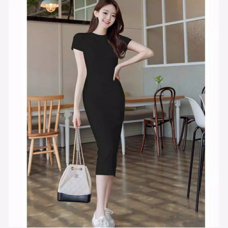 DRESS BLUDRU // DRESS IMPORT // FBFC DRESS BLUDRU BODYCON