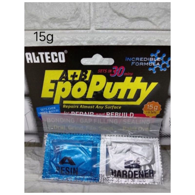 

Lem Epo Putty Alteco Epo Putty Lem porting 15 gram