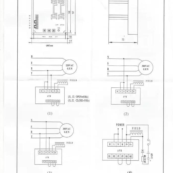 Avr Genset Gavr 20A 20B
