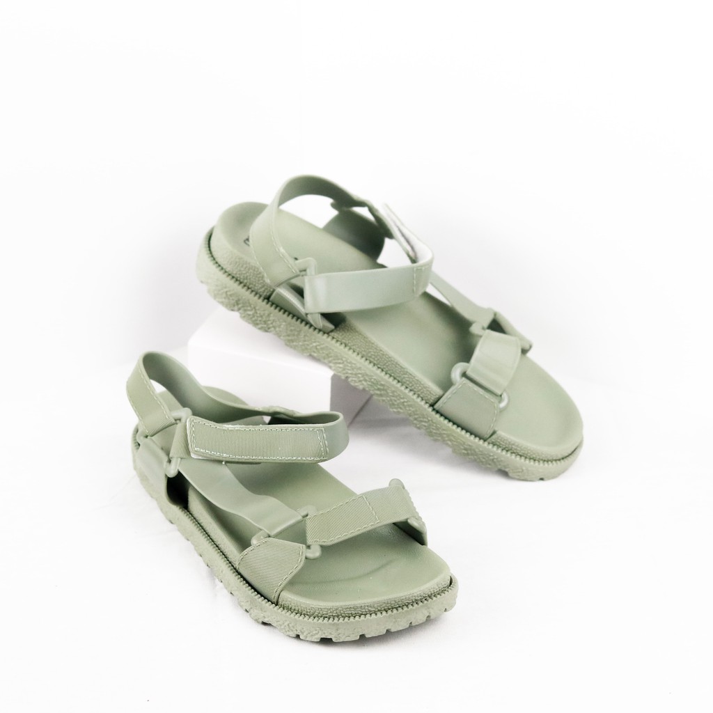 6.6 MEGA!! Sandal Gunung Jelly Wanita HYS  Shayla Tali 2017-4-HIJAU