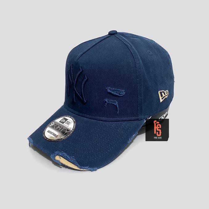 TOPI NEW ERA A FRAME DAMAGE NEW YORK YANKEES NAVY
