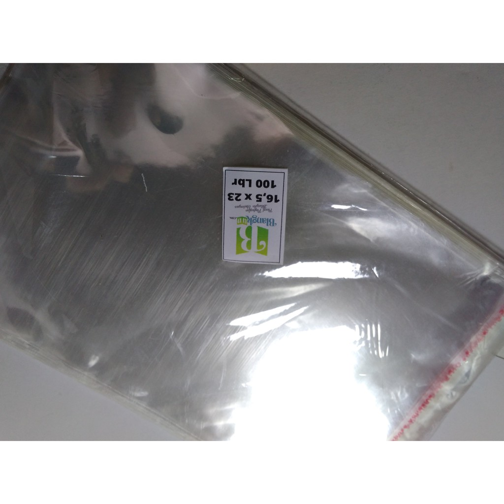 Plastik OPP 16,5 x 22