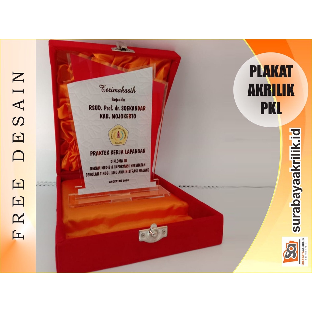 

PLAKAT PKL, PMM, KUNJUNGAN KERJA SAMA, MAGANG, SEMINAR || Plakat Akrilik Custom Box TERMURAH