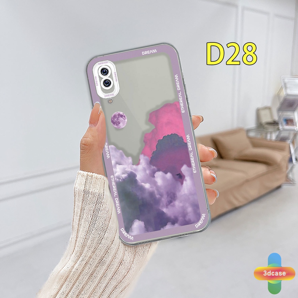 Case VIVO Y15S Y91C Y21 2021 Y21A Y21T Y12S Y12 Y20 Y30 Y21S Y20S Y12i Y01 Y91 Y30i Y93 Y95 Y15 Y17 Y50 Y53S Y51 2020 Y51A Y33T Y10 Y33S Y1S Y11 Y31 Y20i Y91i Y90 Y51S Y12A Y33 Y11S Y30G Y12G Y20A Y20G Y21E Ins Colorful Clouds Transparent Case