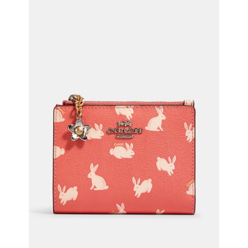

COC 91200 Card Case With Bunny Script Print