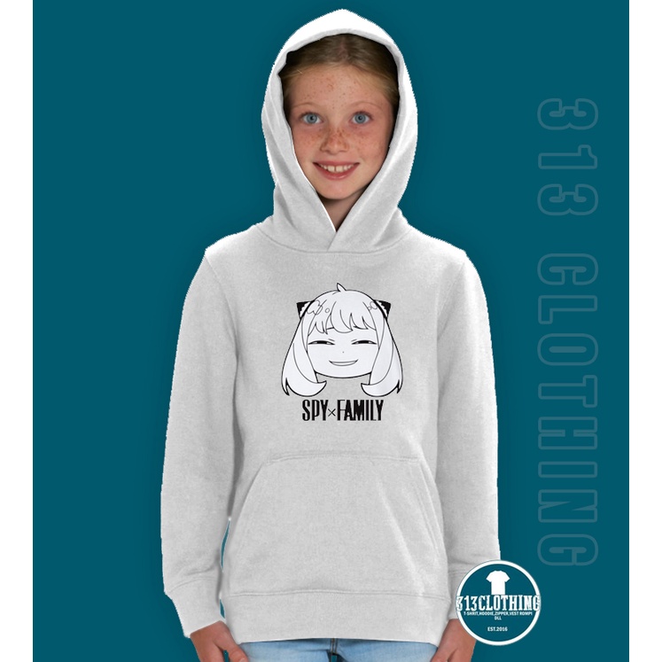 Jaket Hoodie Anak Anya Spy x Family Hoodie Sweater Anak Spy X Family Anya Jaket Anak Anak