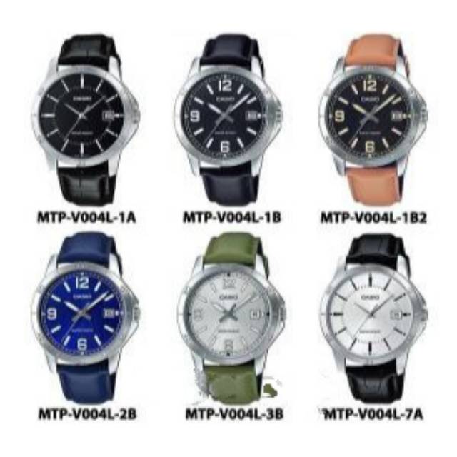 Jam Tangan Pria Casio MTP-V004L SERIES Original Casio MTP-V004L