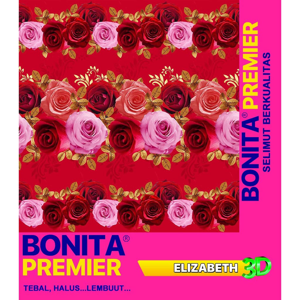 BONITA Selimut BONITA PREMIER ORIGINAL Bulu Sutra Lembut uK.160x200