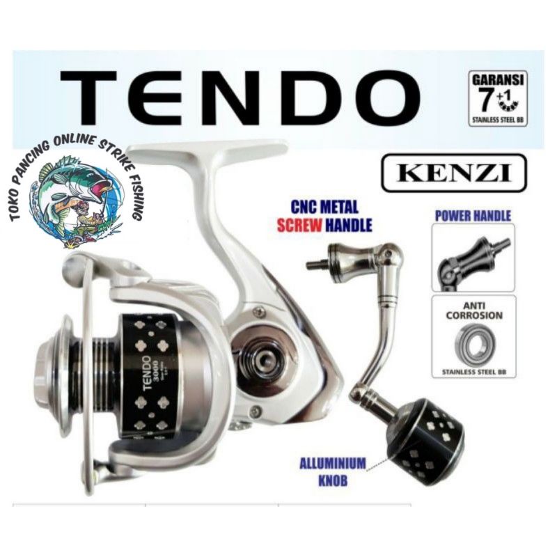 Reel kenzi Tendo 2000 power Handle