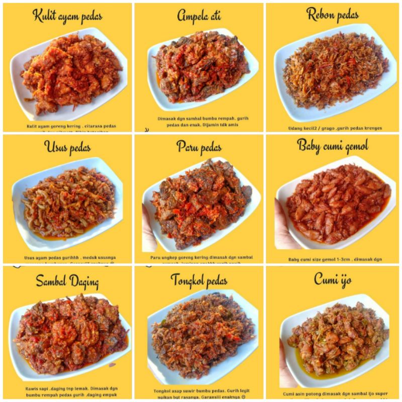 

Sambal baby cumi / Aneka Sambal Homemade Premium by Alfatih
