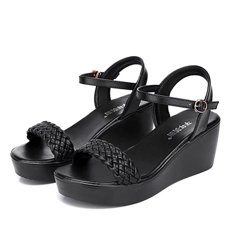Sandal Wanita Zora Sandal Wedges Wanita Marcello Terbaru 2021