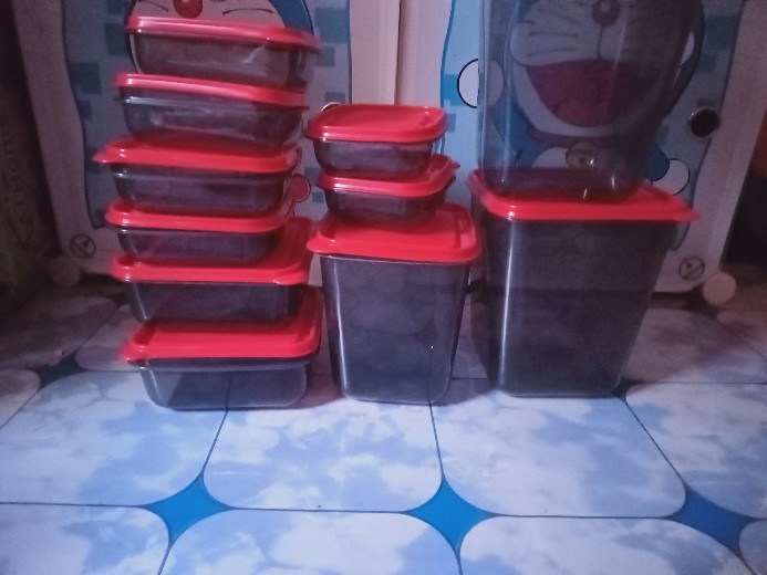 Calista Otaru Sealware Smoke Isi 14 Pc Set Of 7 - Tempat Makanan