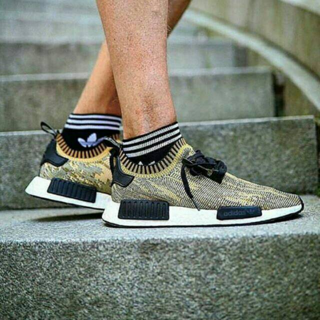 Adidas Nmd R1 PK " Yellow Camo "