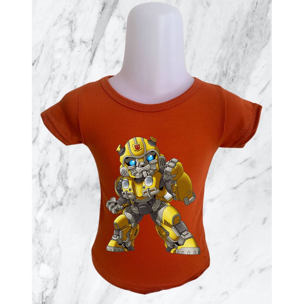 BAYAR DITEMPAT / BISA COD - GO KIDS - Baju Anak Laki Laki Bumble bee / Baju Distro Anak bumblebee