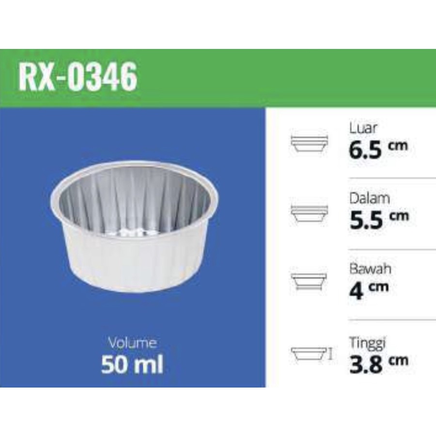Aluminium Tray / RX 0346 / Aluminium Cup