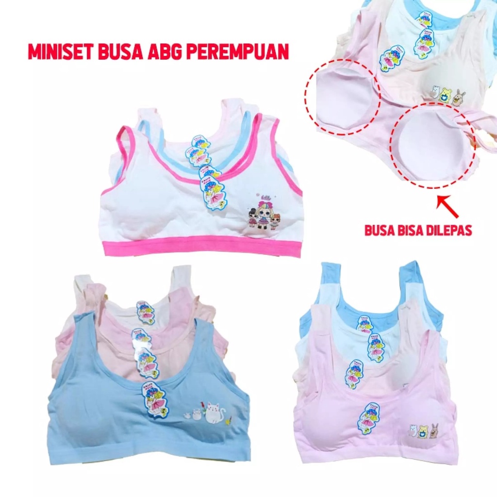 PROMO!! Miniset Busa CK Anak Remaja SD / SMP / - Miniset Busa TALIBESAR MURAH - BUSA BISA BONGKAR PASANG - Miniset Busa Lepas ABG