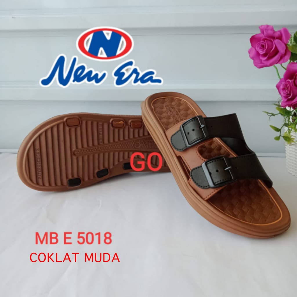 gos NEW ERA MB.E 5018 Sandal Selop Pria Dewasa Casual Sehari-hari Size 39-43