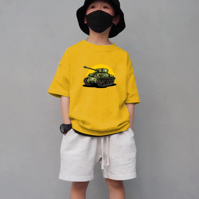 Kaos anak Tank kaos anak keren terbaru usia 1-8th