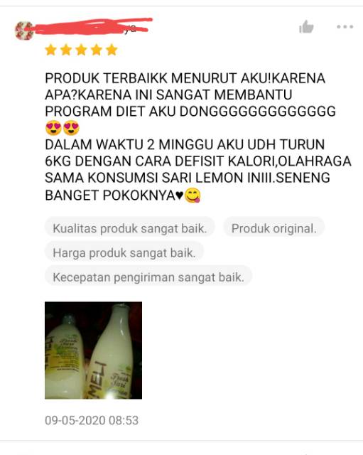 sari lemon gemeli 500ml