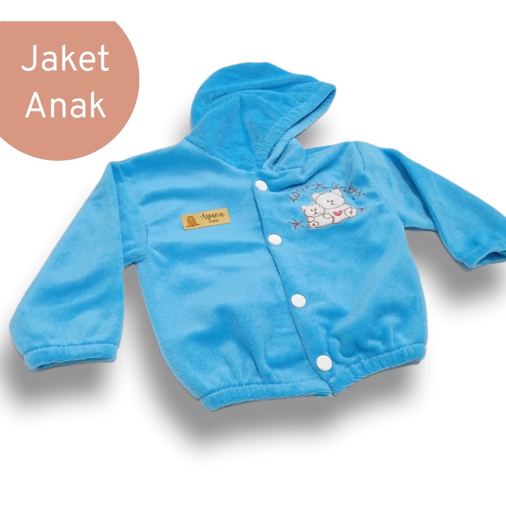 Jaket Bayi Bulu Halus | Mantel Bayi Bludru