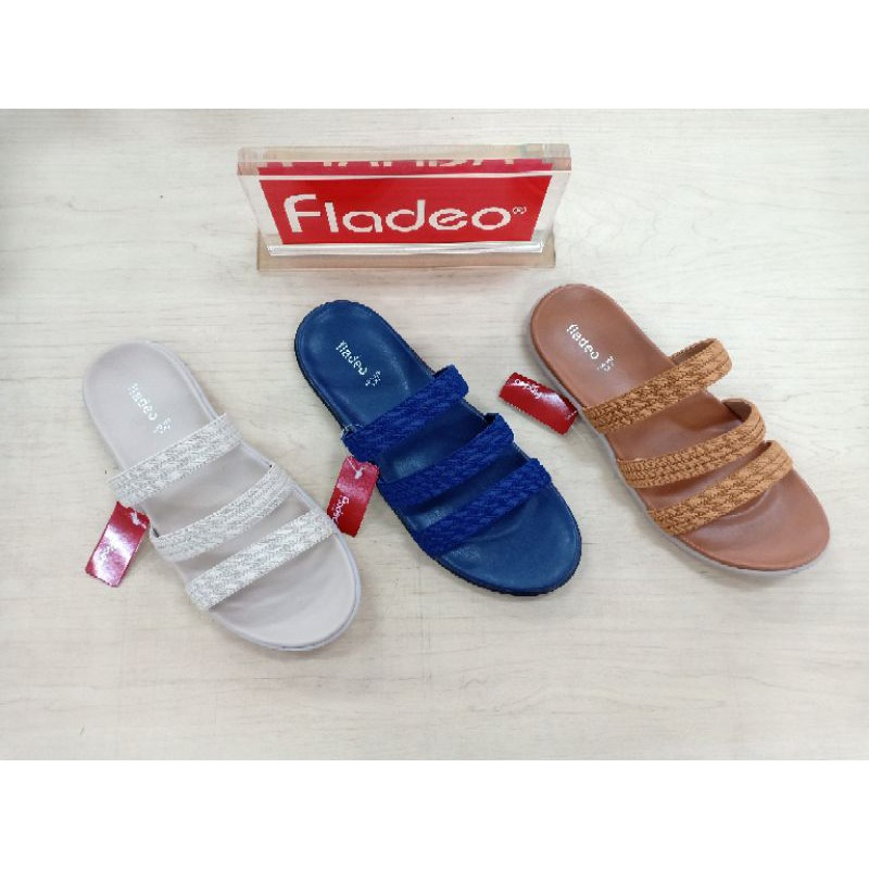 SANDAL FLAT TALI WANITA ( FLADEO SHOES )