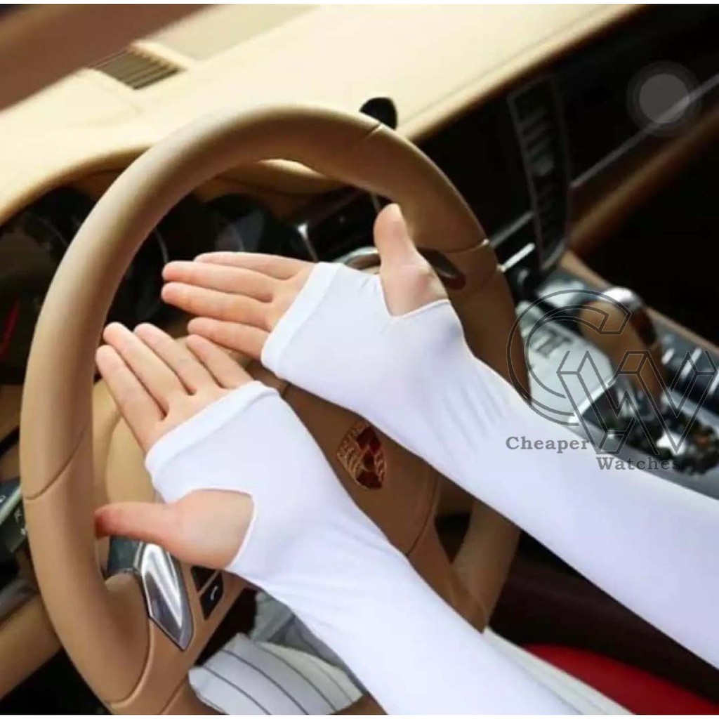 Cheaper-Sarung Tangan Lengan Manset Panjang Korea Anti Sinar UV Handsock Sport Unisex