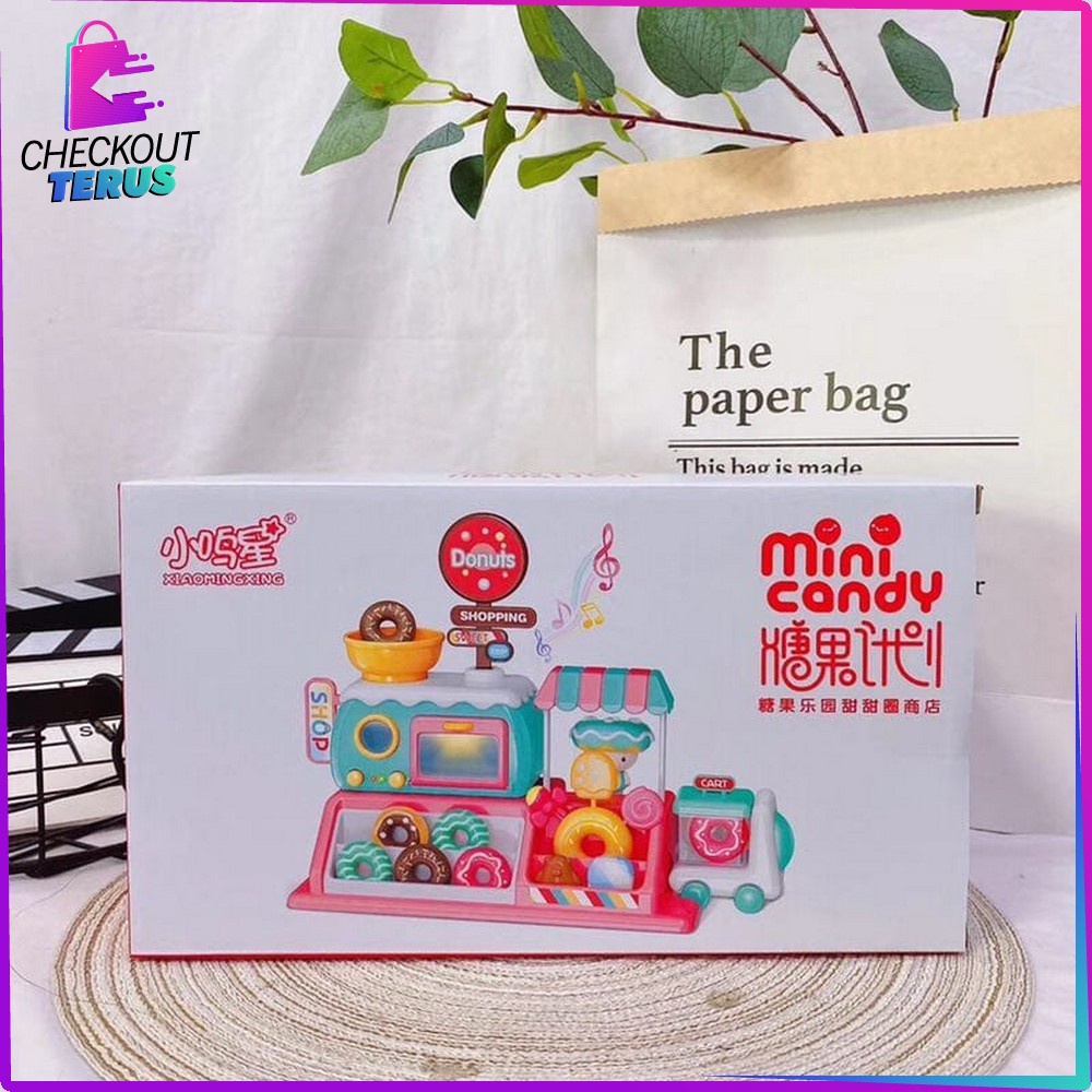 CT M29 Mainan Edukasi Anak Toko Donat 999-82 Mainan Dapur Anak Jualan Roti Donut bisa Untuk Hadiah Ultah