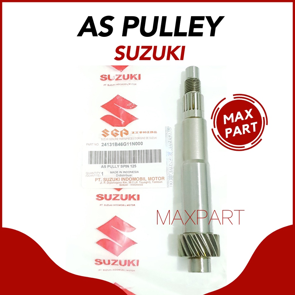 As Pully Belakang Shaft Drive Pulley SUZUKI SPIN 125 SKYWAVE SKYDRIVE