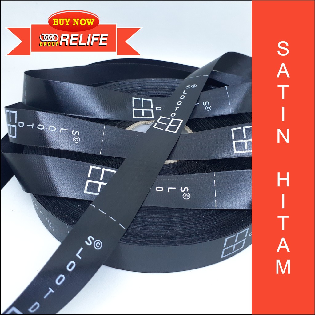 

LABEL SATIN (PITA) | LABEL SATIN HITAM | LABEL LEMBUT