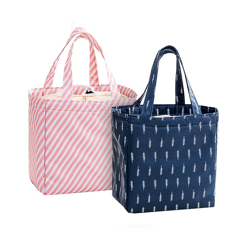 

Ecentio Tas Bekal/Alumunium Foil Lunch bag /Tote bag Waterproof Insulation Cold Bales Big tas lunch
