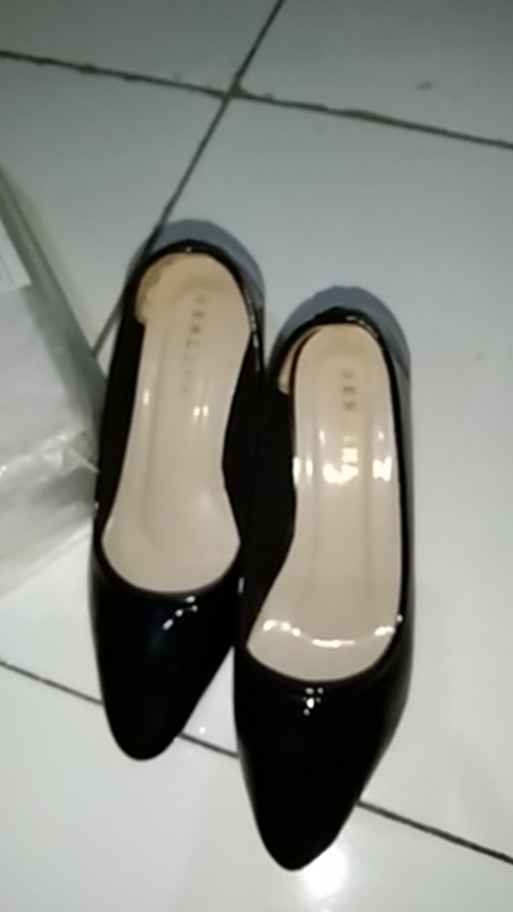 Zufar - Jane Glossy Pentopel Wanita / Sepatu Wanita / Sepatu Kerja Wanita/everlasting Heels