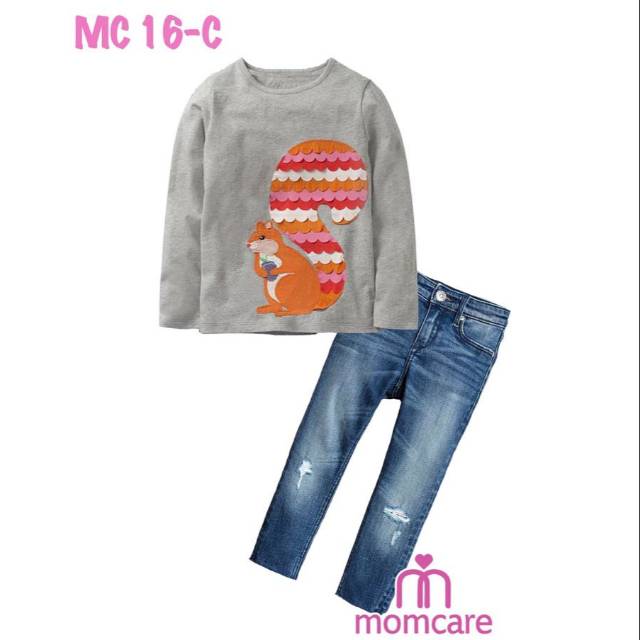 MC 16-C Setelan Jeans No.110-120 ( 5-7th )