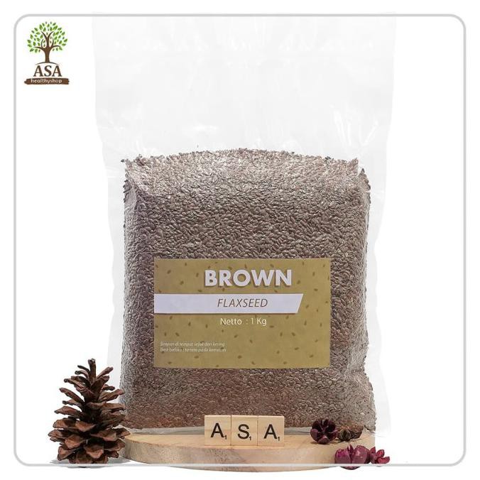 

Diskon Brown Flaxseed / Flax Seed 1 Kg Big Sale