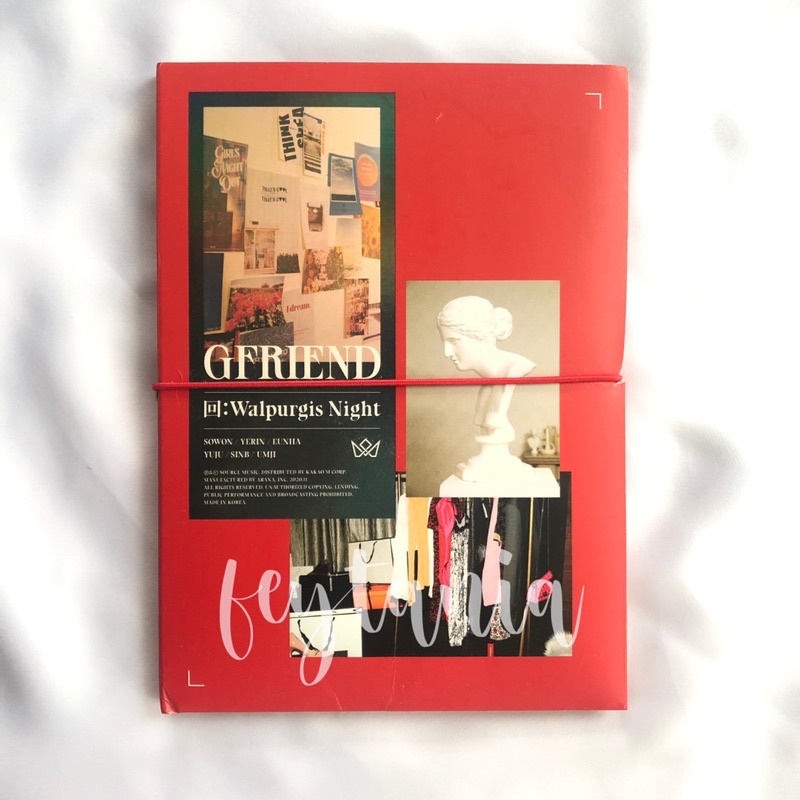 [BOOKED] ALBUM GFRIEND UNSEALED WALPURGIS NIGHT ONLY TANPA PHOTOCARD PC SOWON UMJI YERIN YUJU EUNHA 