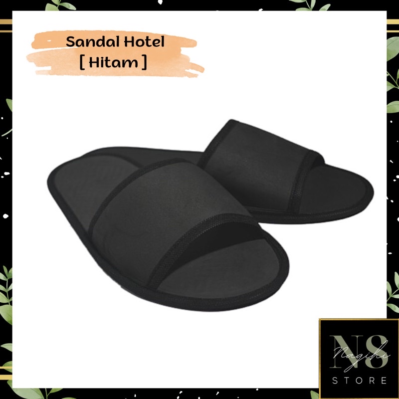 ✨NAGIHI✨ SANDAL HOTEL POLOS/SANDAL RUMAH KOREA TANPA PLASTIK