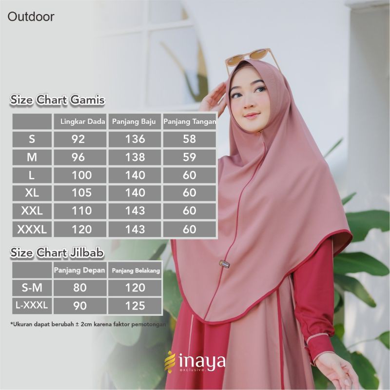 gamis set syar'i by inayah