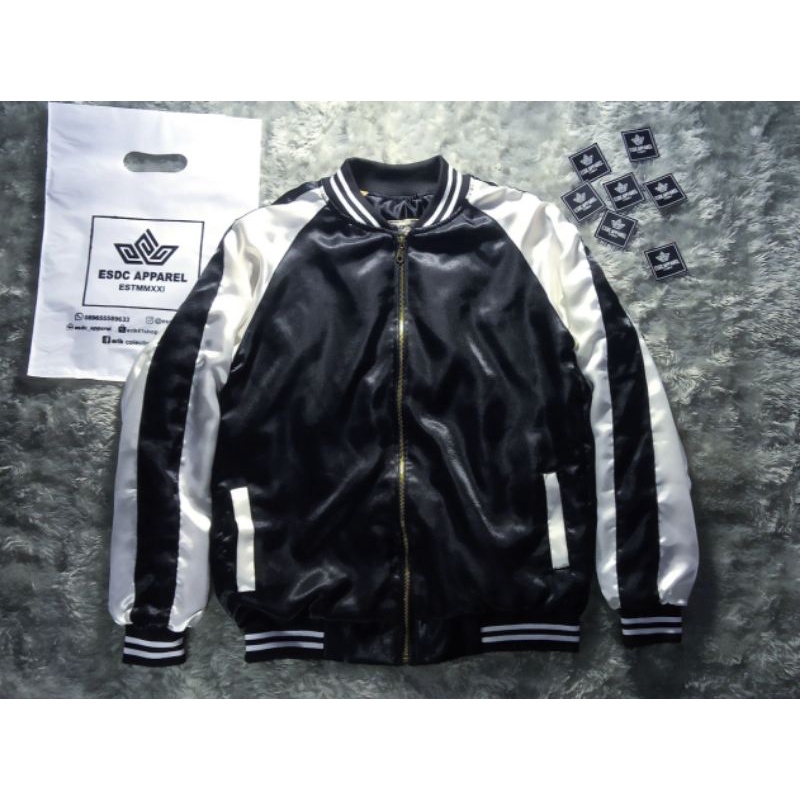 JAKET SUKAJAN Satin VINTAGE ORIGINAL ESDC Apparel/Jaket Sukajan Sheepa Jepang Murah/Sukajan Memphis 