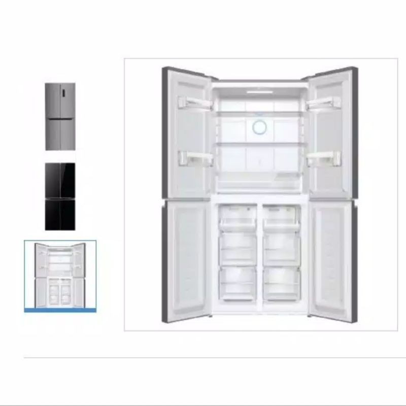 kulkas gea G4D-404 black