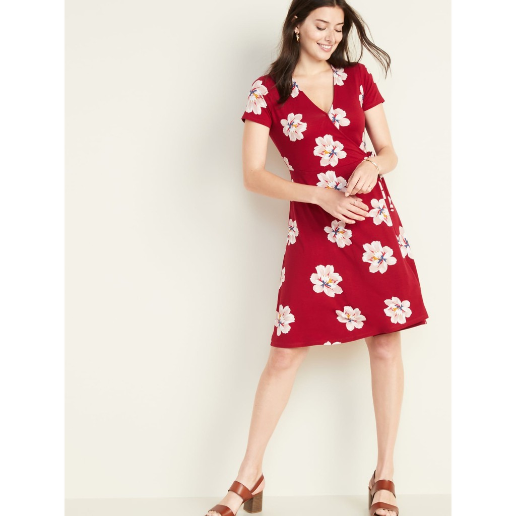 old navy faux wrap dress