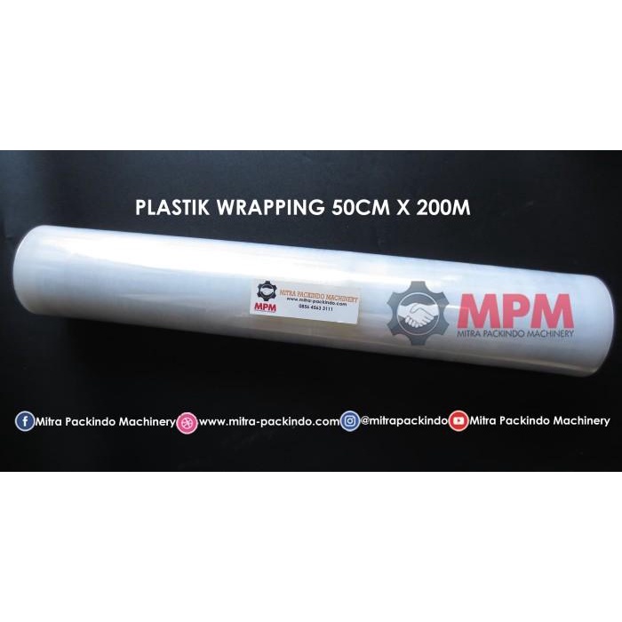 

Plastik Wrapping / Wraping Strecth Film /Pallet 50 Cm X 200 M
