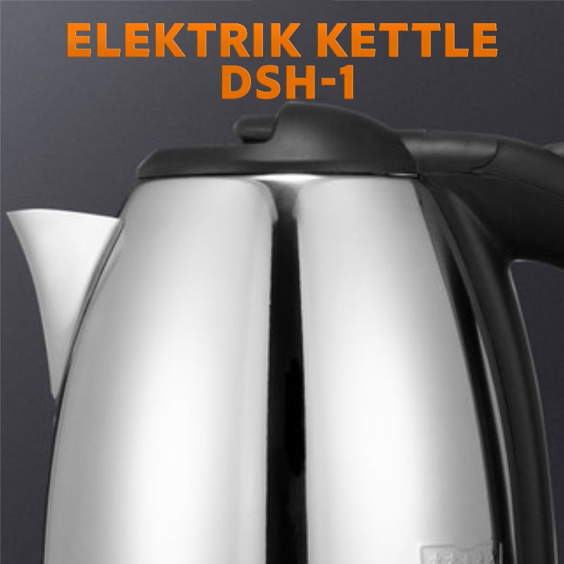 Teko Kettle Ketel Besar Otomatis Stainless 2 Liter ketel pemanas air Teko Elektrik Teko Listrik Elekrik Teko Listrik Pemanas Air Electric -Wonderderkorasi