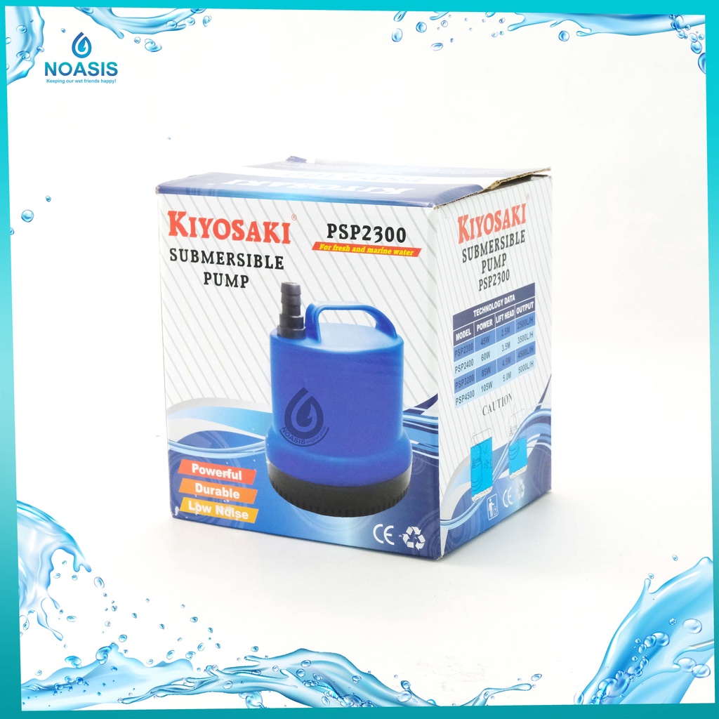 POMPA AIR CELUP POWER HEAD AQUARIUM KIYOSAKI PSP 2300 SUBMERSIBLE PUMP