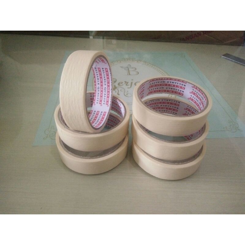 

isolasi kertas / masking tape 24mm