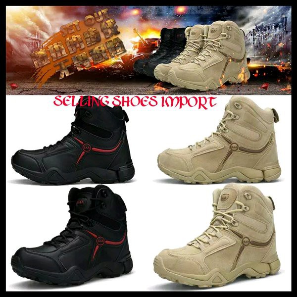 Boots but boot buot pria SELLER Store  SEPATU BOOTS DELTA FORCE 517 TACTICAL MILITARY ASLI IMPORT