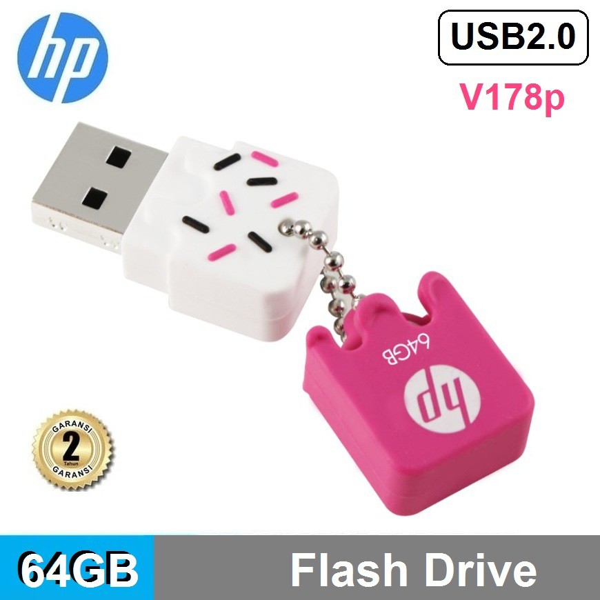 Flash Disk HP 64GB USB 2.0 v178